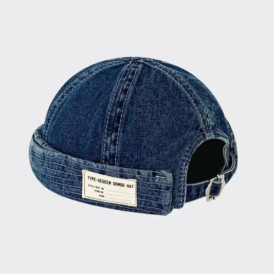 Denim no brim Hat