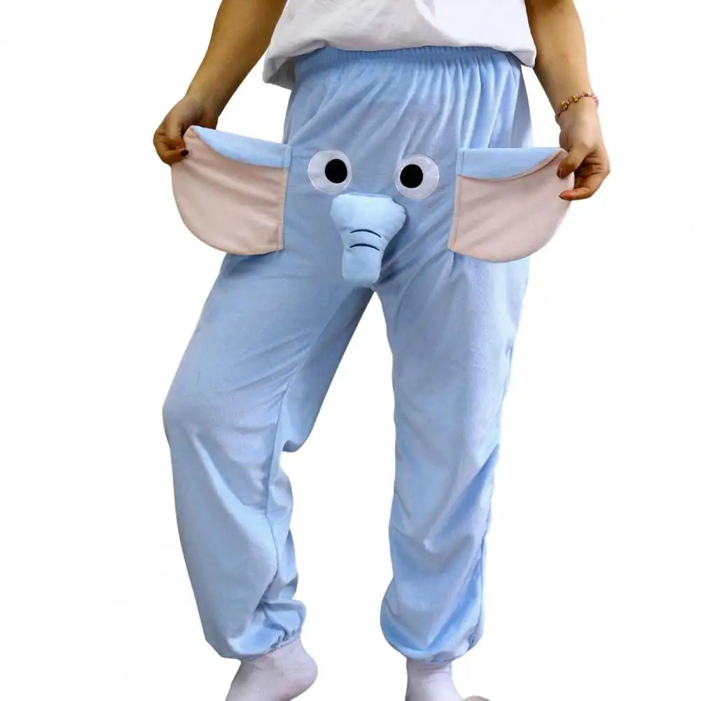 Elephant PJ pants (blue or pink)