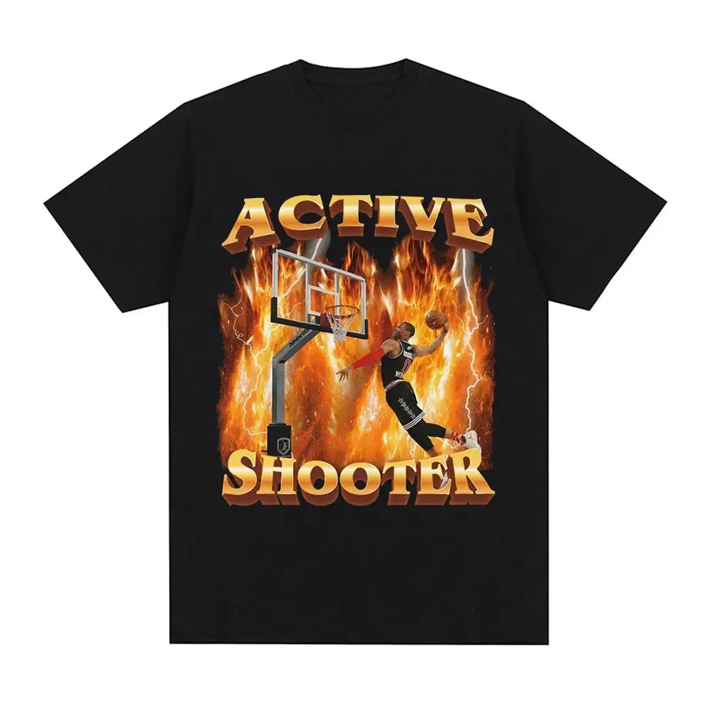 "Active Shooter" T-shirt (multiple colors)