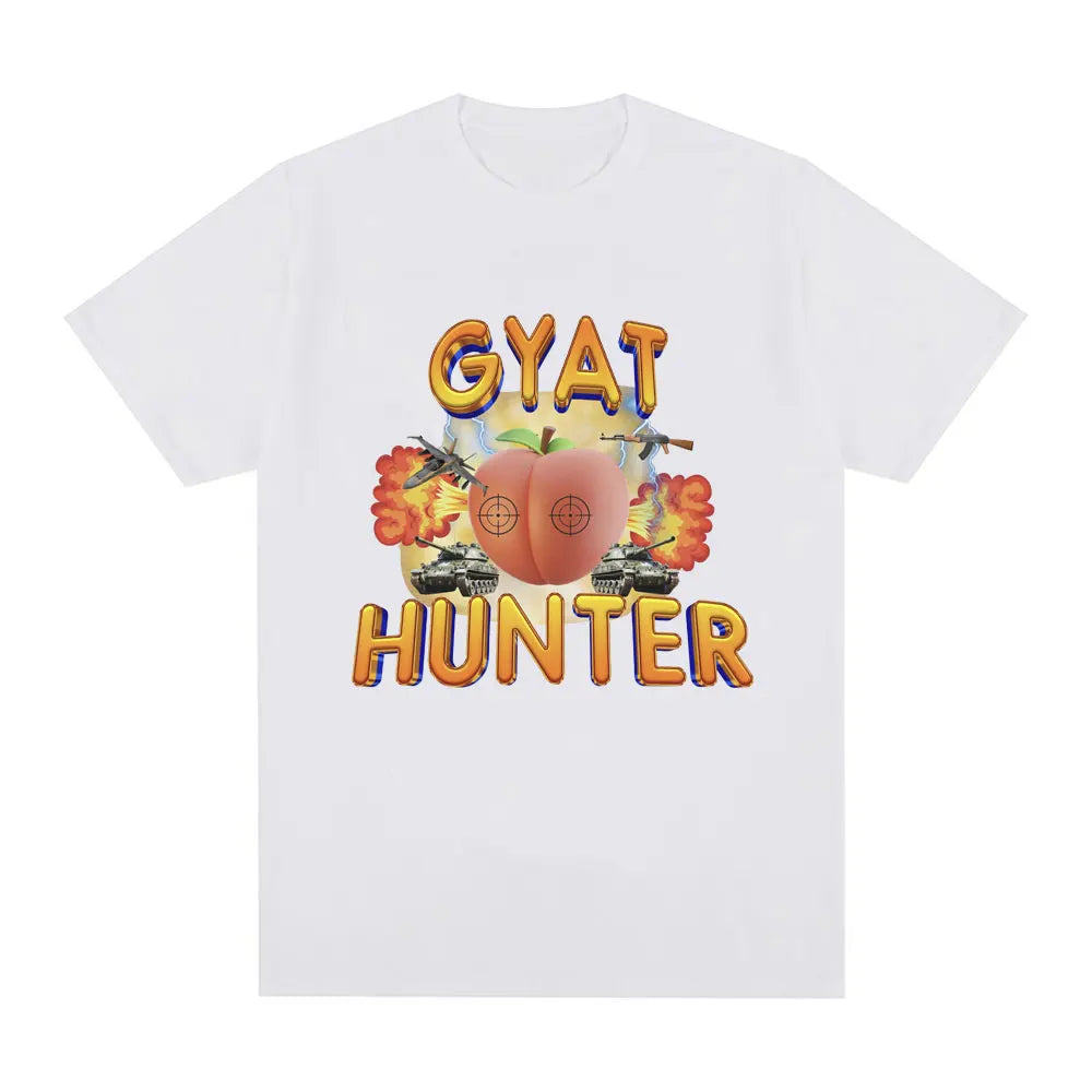 Gyat Hunter meme T-shirt (multiple colors)