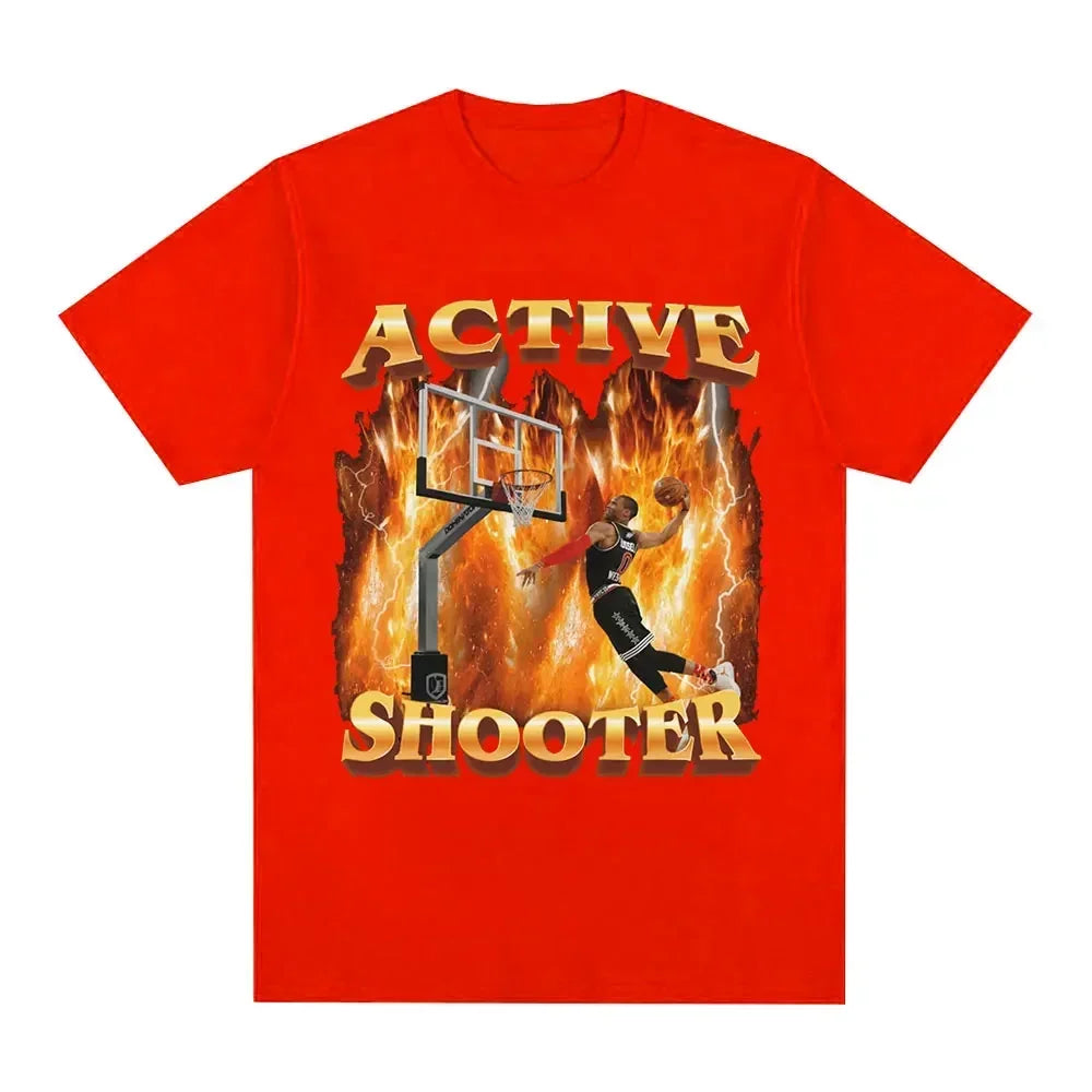 "Active Shooter" T-shirt (multiple colors)