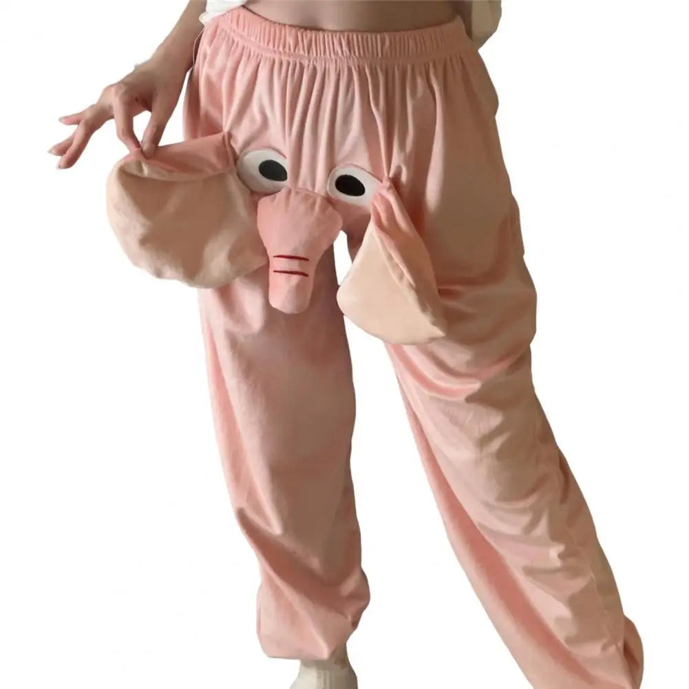 Elephant PJ pants (blue or pink)