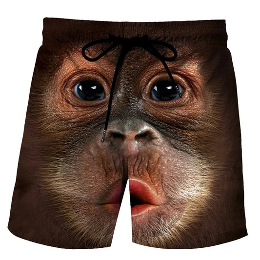 Monkey swim trunks