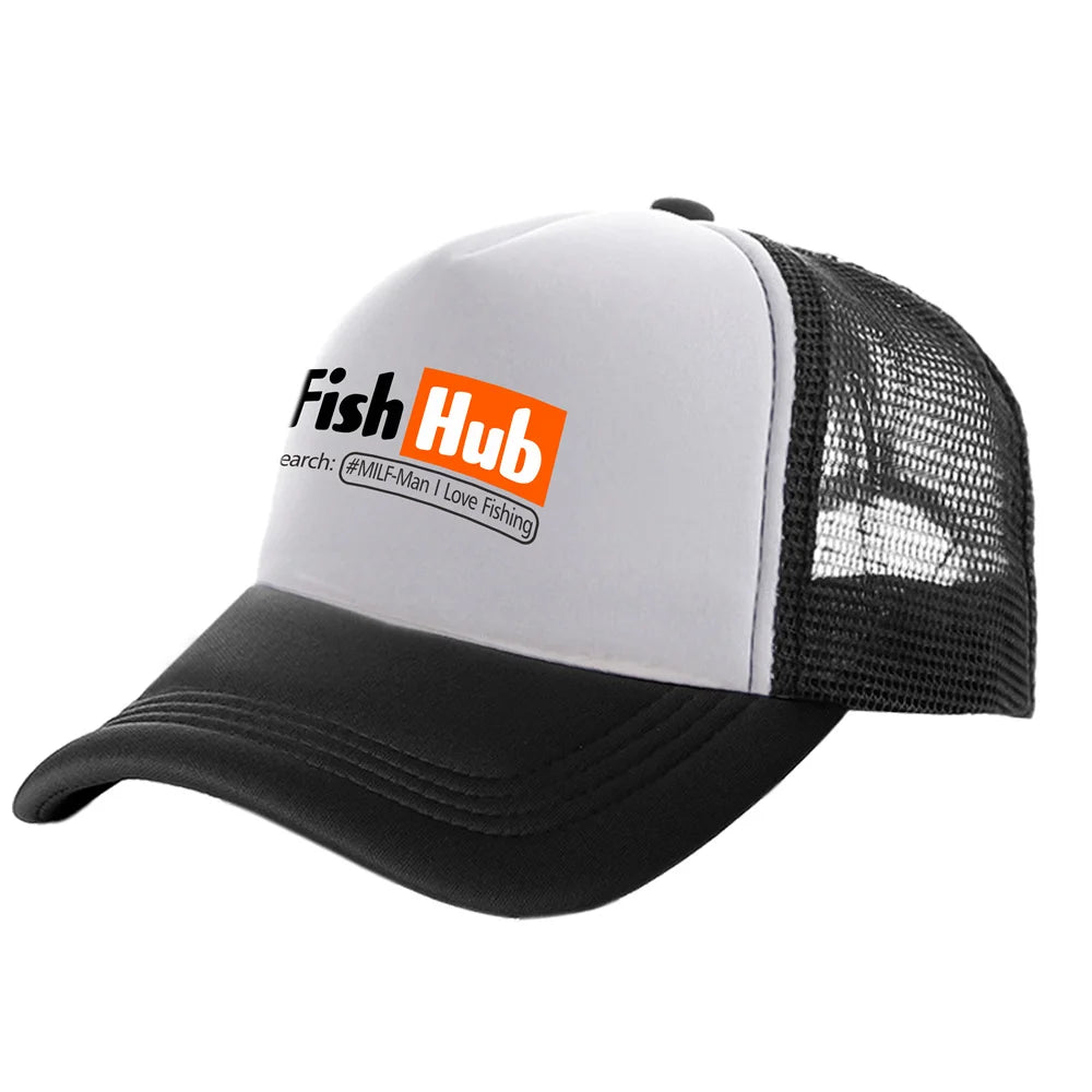 "Fish Hub" Trucker hat (multiple colors)