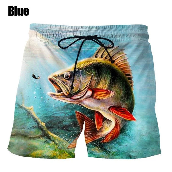 Fish swim trunks (multiple variants)