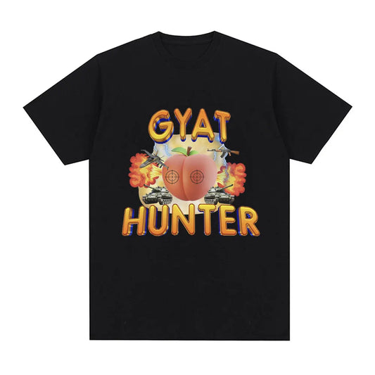 Gyat Hunter meme T-shirt (multiple colors)